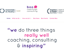 Tablet Screenshot of boo-consulting.com